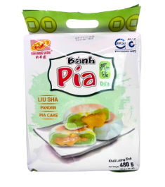 Tan Hue Vien	Pia Cake Liu Sha Mung Bean Pandan Flavour 班蘭流沙潮式餅 Banh Pia Liu Sha La Dua 480g x 1