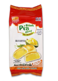 Tan Hue Vien Pia Cake Vegan Mung Bean 素綠豆餡潮式月餅 Banh Pia Dau Xanh Sau Rieng Chay 500g x 1