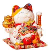 Lucky Cat 招財貓 Meo May Man 34cm 1pc x 1