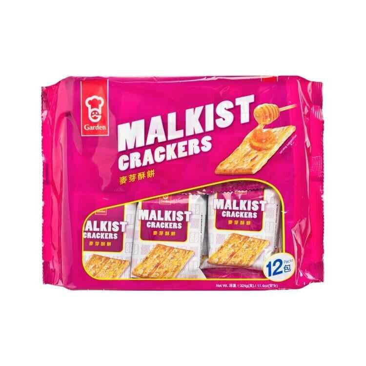 GARDEN Malkist Crackers(12-in) 嘉頓麥芽酥餅 324g x1