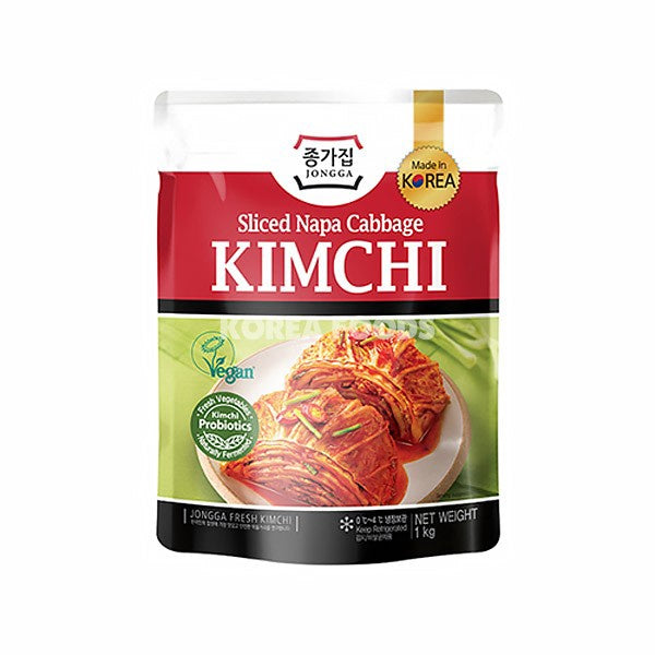 79684 Chongga Mat Kimchi Fish Free Vegan (Cut Cabbage) 素泡菜 Kimchi chay 1kg x 1