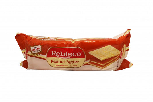 11600 Rebisco Sandwich Bơ đậu phộng 花生醬三文治餅乾 bánh quy 320g x1
