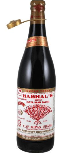 HABHAL'S Kicap Manis - Sweet Soy Sauce 馬來西亞甜豉油 645ml x1