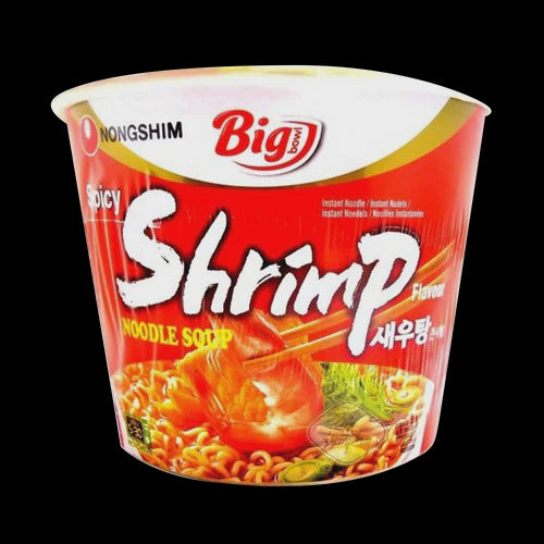 Nongshim Big Bowl Noodle (Shrimp) 韓國蝦味碗麵 Mi tom bat lon 115g x1