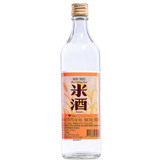 Rượu gạo Michiu 台灣米酒 Rượu Nâu Ân 600ml x1