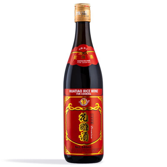 21039 Gold Plum Huatiao Rice Cooking Wine 金梅牌花雕酒 Ruou nau an 640ml x12