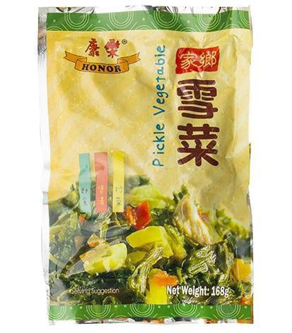 66663 HR Pickle Vegetable 康樂家鄉雪菜 Rau muoi chua 168g x1