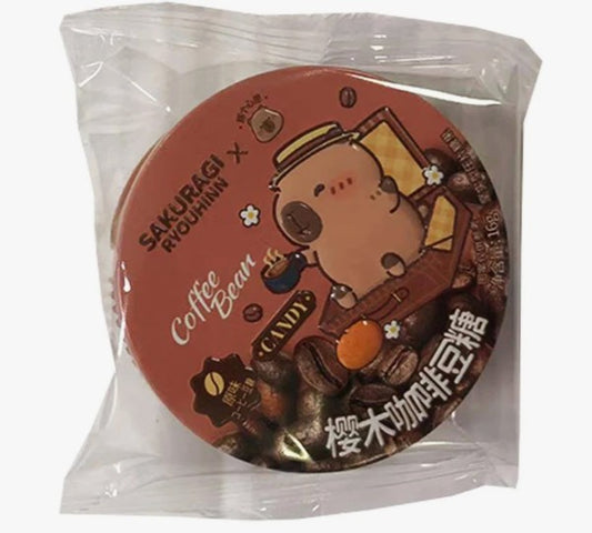 SR Coffee Bean Candy-Original卡皮巴拉咖啡豆糖-原味16g x 1