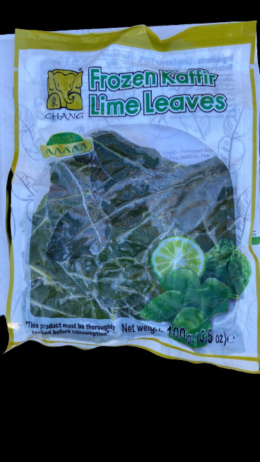 19023 Chang Frozen Kaffir Lime Leaves 青檸葉La Chanh Dong Lanh 100g x 1