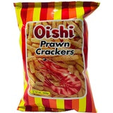16082 Oishi Prawn Crackers Original Flavour Snack鮮蝦條 Phong Tom Vi Truyen Thong  1x60g