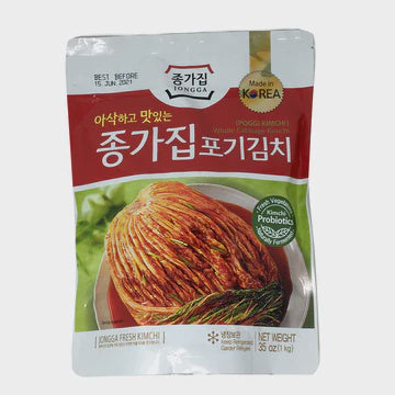 20556 Jongga Poggi Kimchi 宗家 切片泡菜 Kimchi Cat Khuc 1kg x 1
