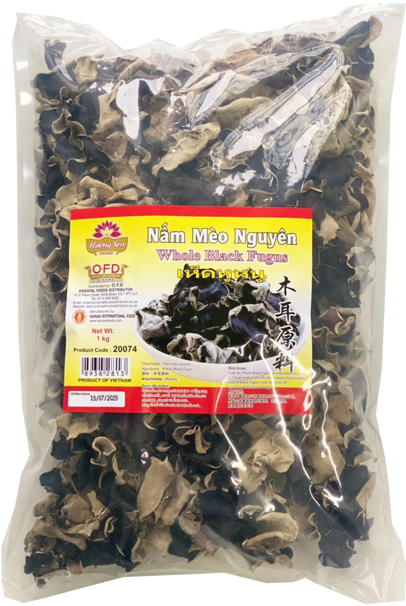 Nấm Hương Sen Nguyên Nguyên 黑木耳 Nam Mèo Nguyên 1Kg x 1