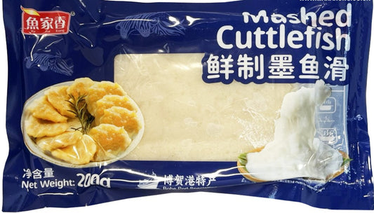 YJX Mashed Cuttlefish 魚家香墨魚滑200g x1