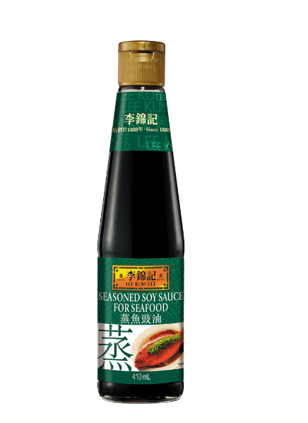 LKK Seasoned Soy Sauce for Seafood 李錦記蒸魚豉油Nuoc Tuong Dung Cho Hai San 410ml x 1