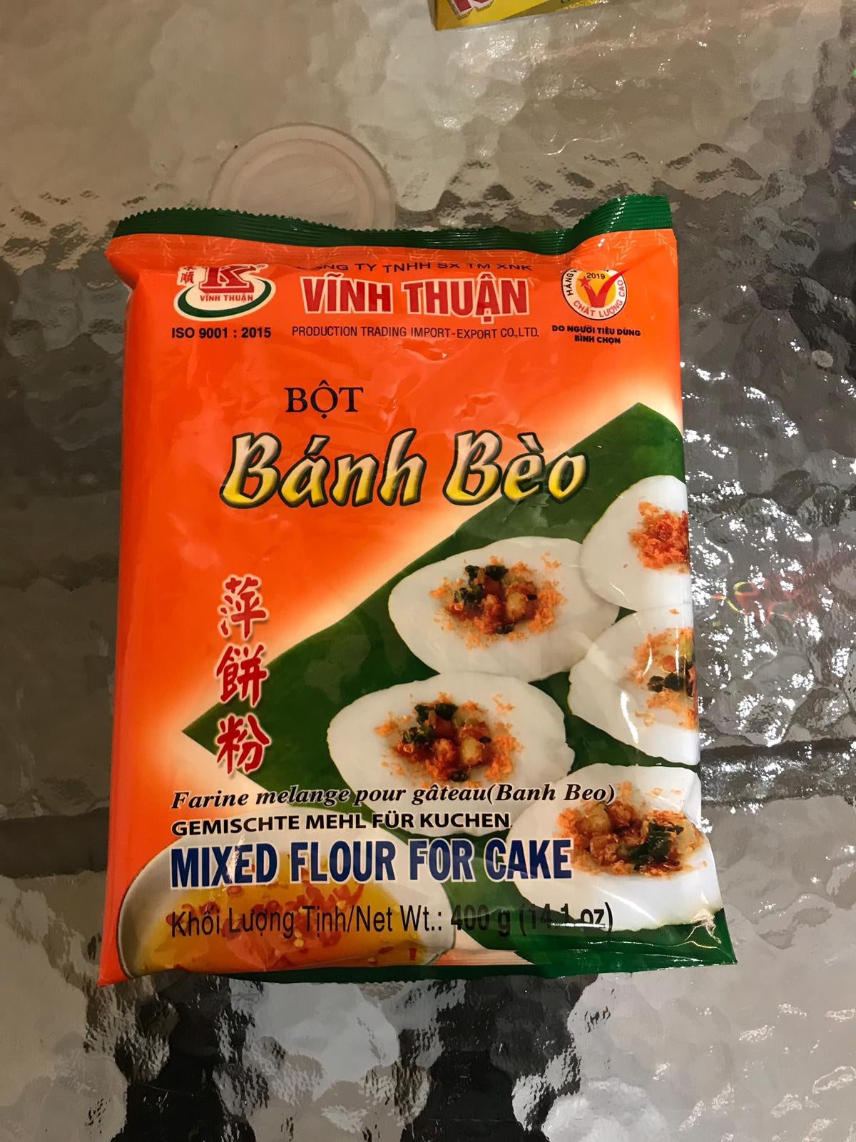 Vinh Thuan Mixed Flour For Cake Bot Banh Beo 400g x 1