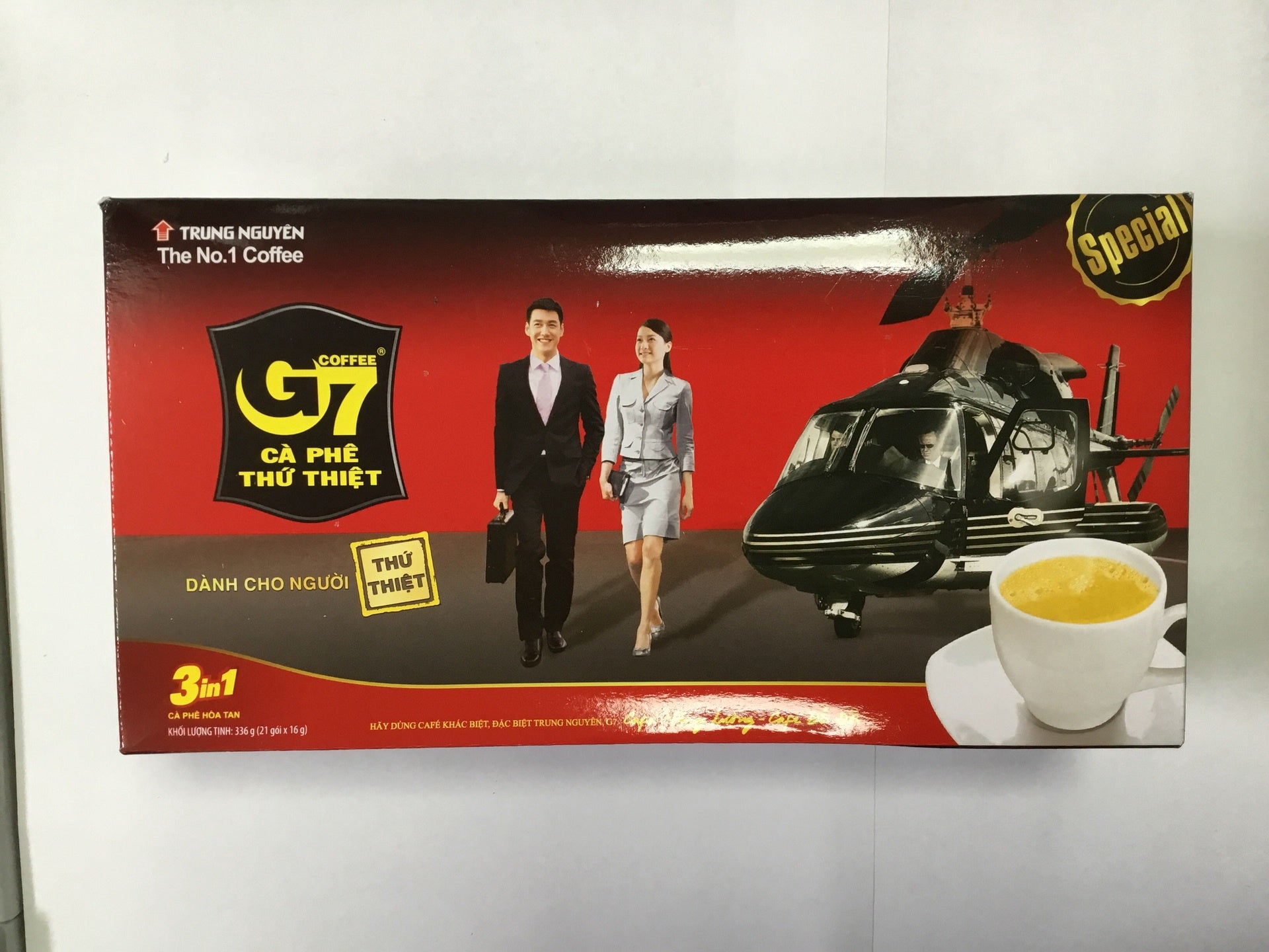 Trung Nguyen Cafe G7 Special 3in1G7 3合1即溶咖啡 Ca Phe Hoa Tan (16gr x 21 ...