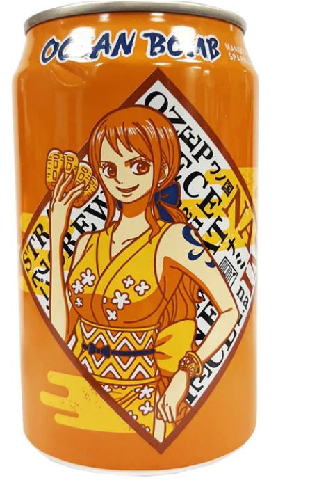 YHB One Piece Sparkling Water-Mango航海王芒果風味氣泡水 330ml x1