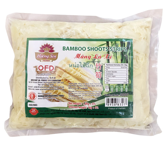 40007 Huong Sen Bamboo Shoot Shredded Mang La Tuoi Xe 1400gx1