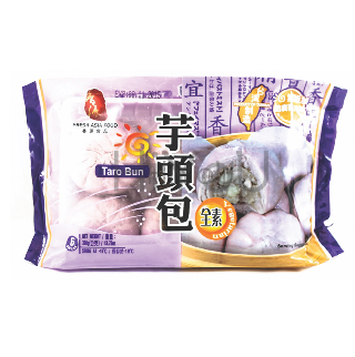 Fresh Asia Frozen Taro Bun  香源台灣芋頭包Banh Bao Khoai Mon Dong Lanh  390g x 1