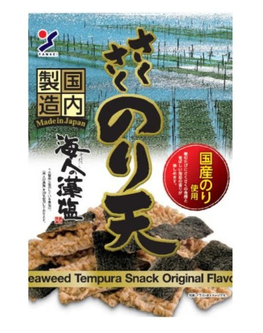 YAMAEI Seaweed Chips Salt Flavor香脆天婦羅海鹽口味 70g x1
