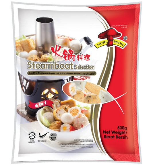 MUSHROOM Steamboat Selection 6 in 1 香菇牌火鍋六合一500g x 1