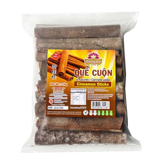 Huong sen 肉桂棒 Que Cuon 1kg x 10