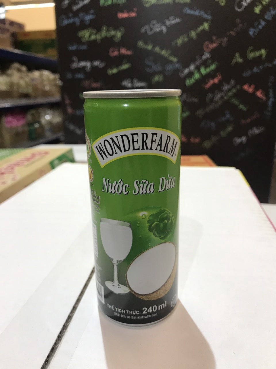 Wonderfarm Coconut Milk Drink Nuoc Sua Dua 250ml x 1