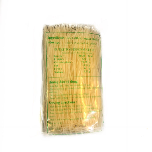 Huong Sen Rice Sticks Pho Tuoi Ha Noi 4mm 400g x 1 bag