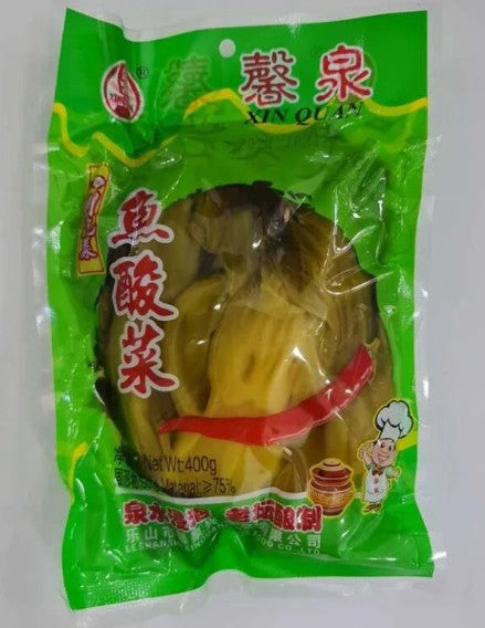 XQ Preserved Veg 馨泉 魚酸菜(泡酸菜) 400g x1