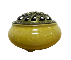 Incense Burn Holder Ceramic Dot Tram Gom Su 1pc x 1