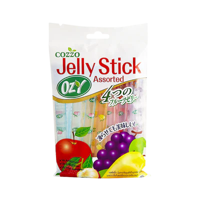 COZY Fruit Jelly Sticks-Assort 水果果凍棒 (12pcs) 240g x1