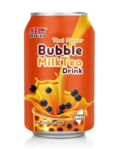 Rico Bubble Milk Tea Thai Flavour 紅牌泰式珍珠奶茶 Tra sua chan trau vi Thai 350g x1