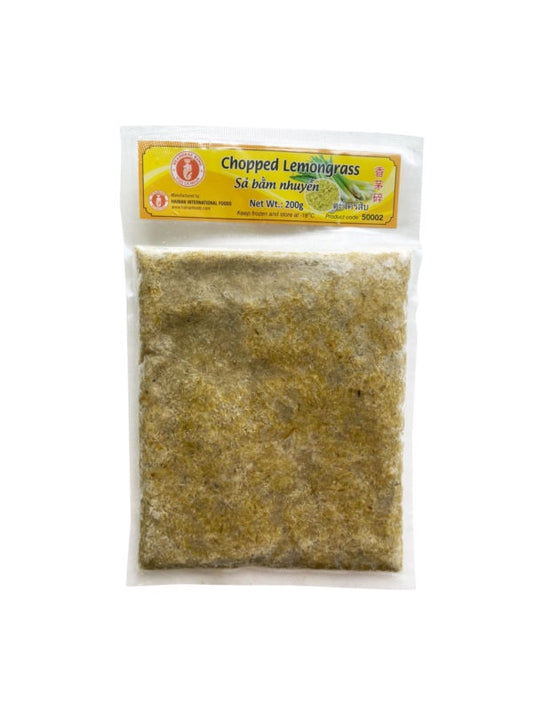 50002-2 Seahorse King Frozen Chopped Lemon Grass Sa Bam Nhuyen Dong Lanh 200gr 香茅碎 x 50