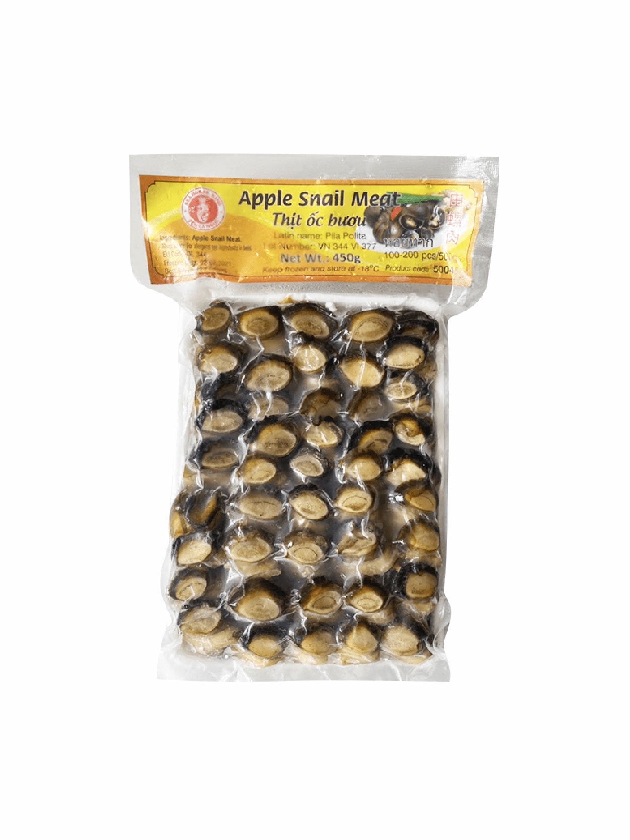 Seahorse King Apple Snail Meat Thit Oc Buu 200-300 450gr田螺肉 x 1