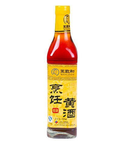 Rượu nấu ăn màu vàng tinh chế WZH 王致和烹飪黃酒500ml x1