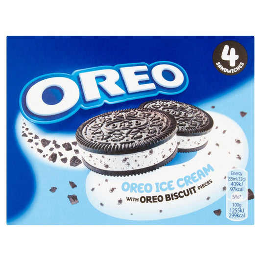19328 Bánh Sandwich Kem Oreo (4x55ml)x1