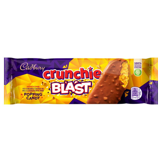 01243 Саdbury Crunchie Blast Popping Candy 100ml x1