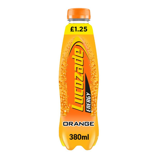 12165 Nước tăng lực Lucozade Cam 葡萄適 能量飲品 橙味 380ml X1
