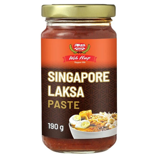 Woh Hup Singapore Laksa paste 新加坡叻沙醬 Gia vi Laska Singapore190g x1