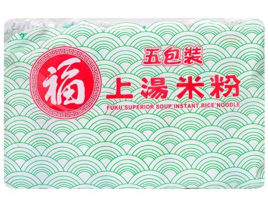 50071 FUKU Superior Soup Instant Rice Noodle 福字上湯米粉 5 包裝 Suphao Hang Pho An Lien (65grx5packs) x1