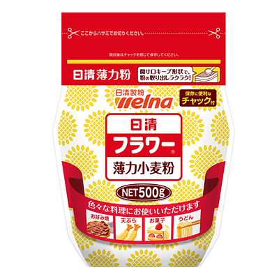 BỘT NISSIN HAKURIKIKO 日清小麥粉 500G x 1