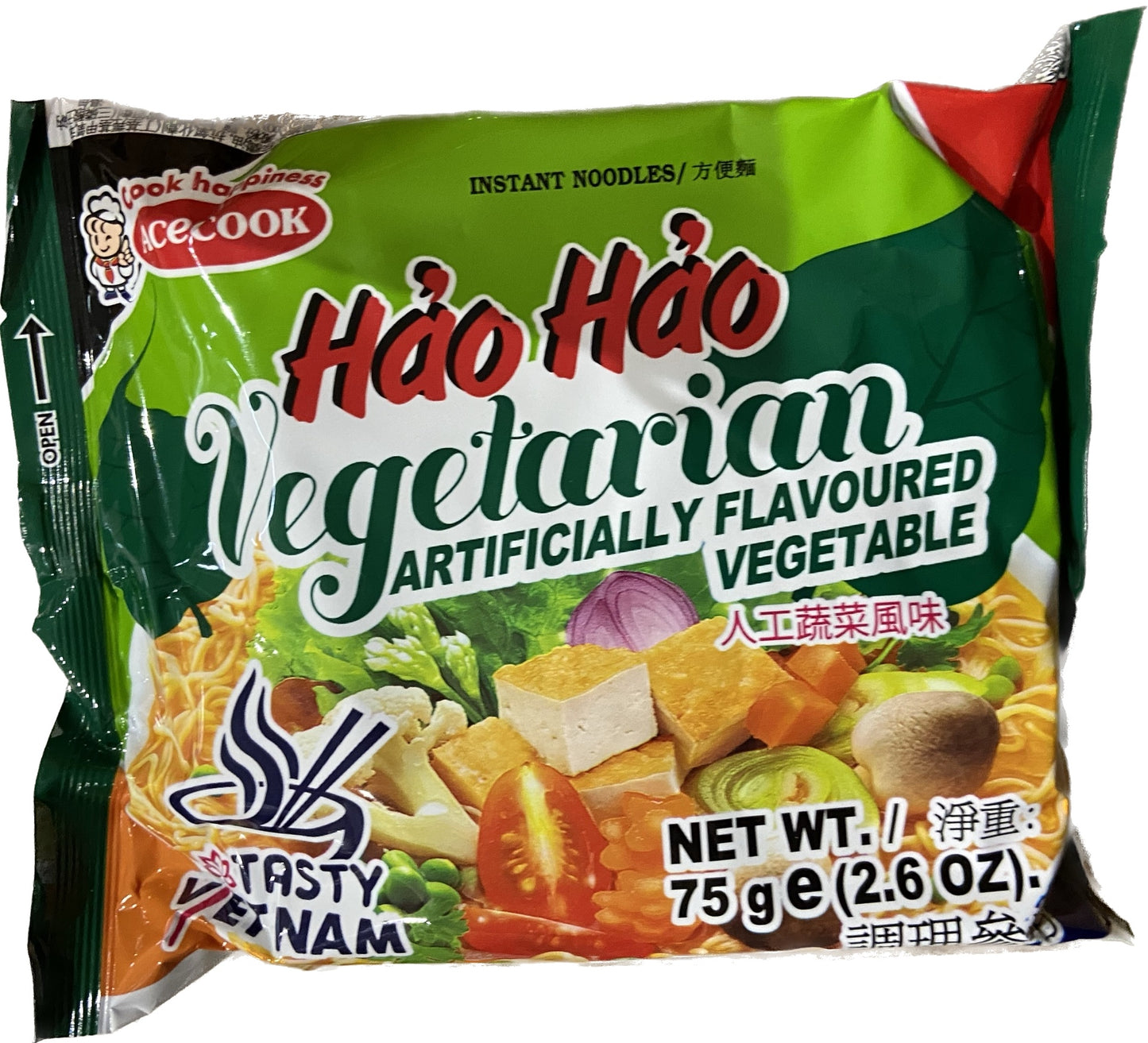 Mì Hảo Hảo Vị Chay蔬菜風味 Mì Chay 75gr x 1