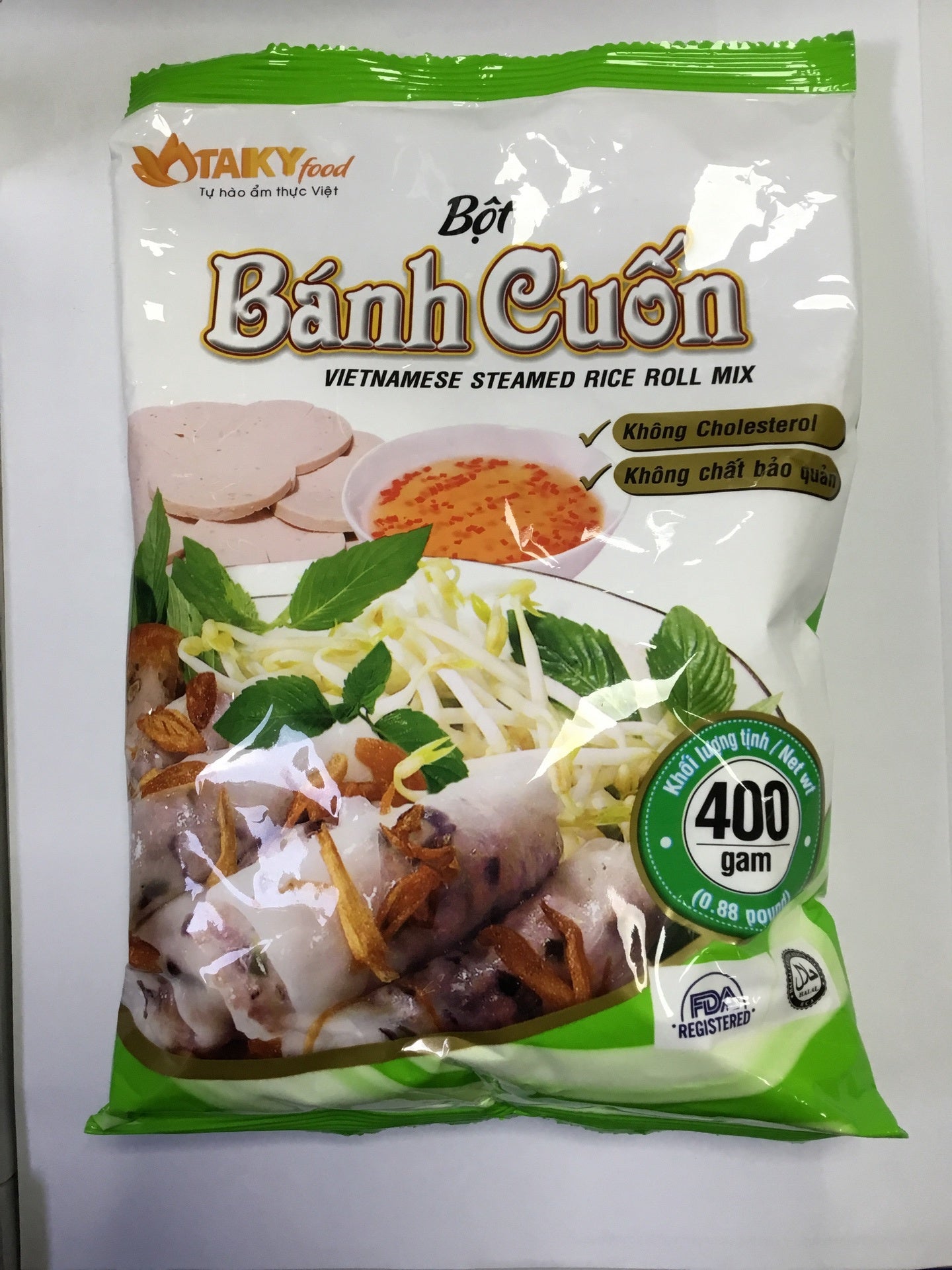 10963 Tai Ky 濕米紙麵粉 Bot Banh Cuon 400g x 24