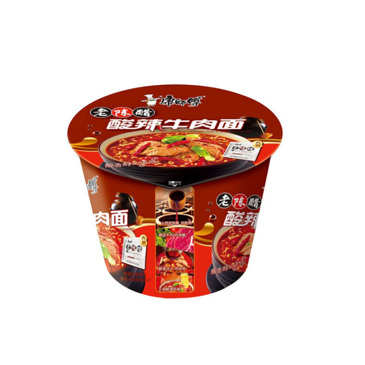 Master Kong Instant Bowl Noodle (Hot & Sour Flavour) 康師傅紅燒牛肉麵 Mi An Lien Vi Bo Nuong 113g x1