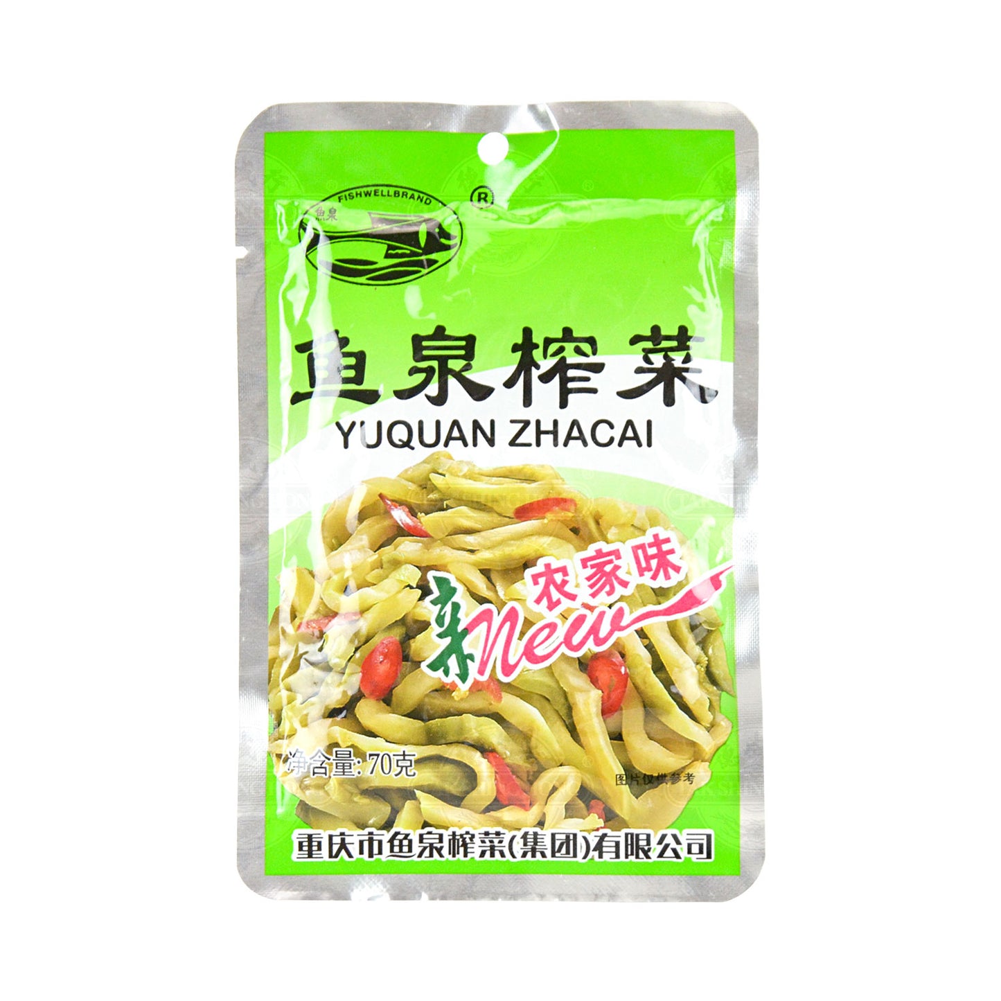 FW Preserved Mustard Stem 魚泉榨菜70g x1