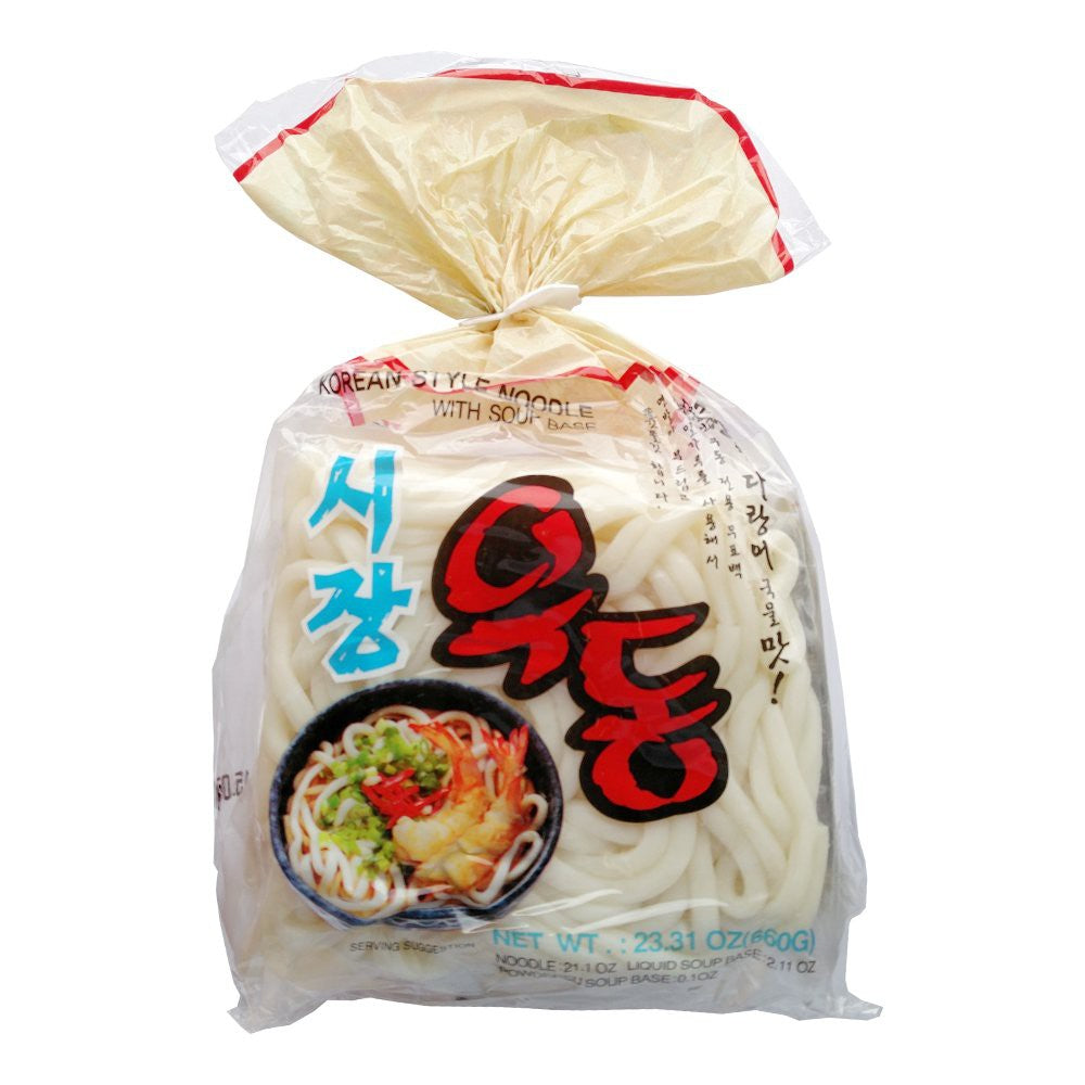 Samlip Sijang Udon Noodle (with sachet) 三立烏冬麵 Mi Udon (220gx3) x1