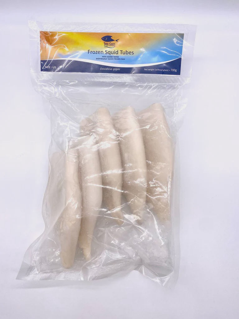 Seagem Squid tubes U5 鱿鱼管 Muc Ong Dong Lanh  (Net 700g) 1kg x1
