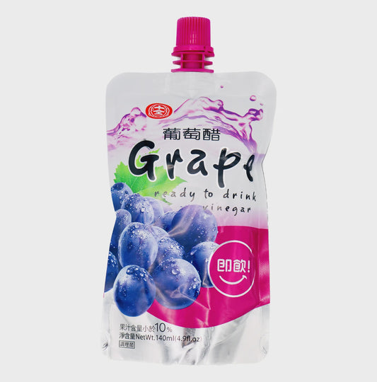 55093 Shin-Chuan Grape Vinegar Drink 十全蜜桃醋 Nuoc Giam Vi Nho 140ml x1