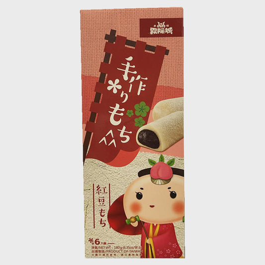 Bánh Mochi Đậu Đỏ WYC 霧隱城紅豆麻糬 180g x1