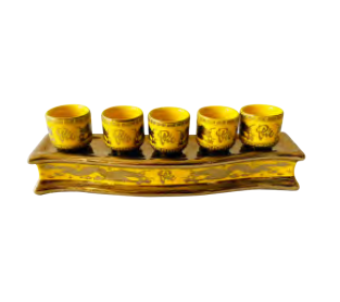 3D Golden Altars Accessories Vat Pham Ban Tho Kim Sa